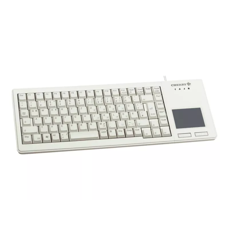 Teclado con touchpad CHERRY XS universal USB QWERTY US inglés gris