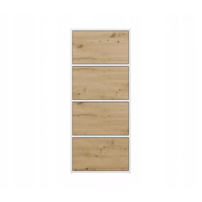 Cómoda ALMA blanca/roble artisan