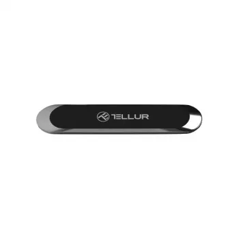Soporte magnético para móvil en el coche Tellur MCM8 fijación adhesiva, gris