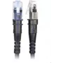 PatchSee ThinPATCH - Cable de red - RJ-45 (M) a RJ-45 (M) - 60 cm - 4,9 mm - FTP - CAT 6a - IEEE 802,3at - apantallado, libre de halógenos - negro (TP-6A-F/2)