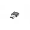 Adaptador USB Wi-Fi LANBERG NC-0300-WI, 2 antenas internas de 2 dBi, USB 2.0, hasta 2400 Mbit/s, negro