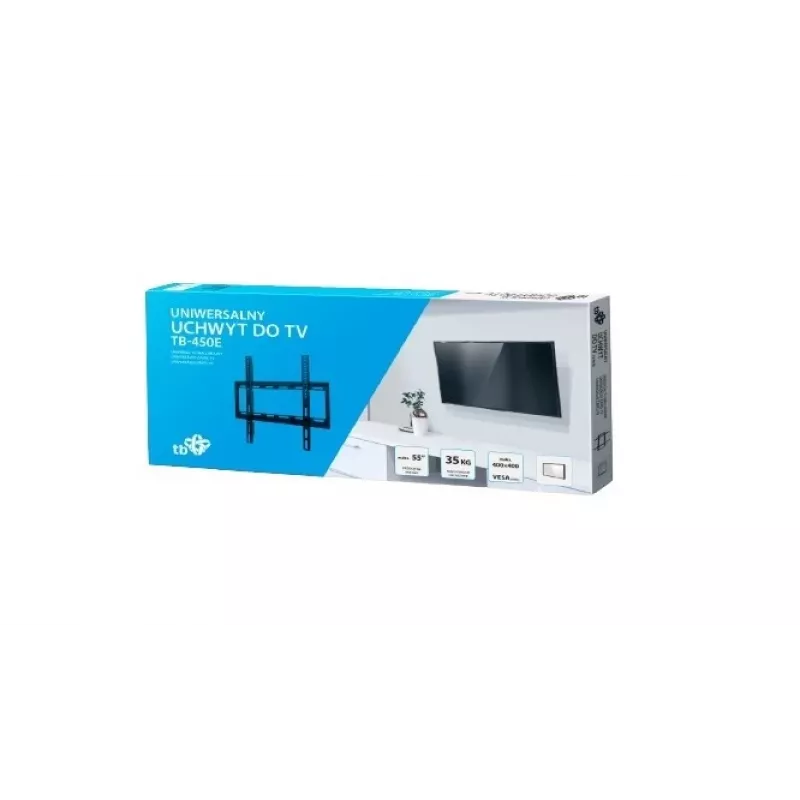 Soporte de pared para televisor TB-450E hasta 55 pulgadas 35kg máx VESA 400x400