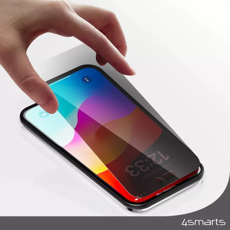 Lámina protectora de pantalla 4smarts 540599 para iPhone 15 Plus Antirrayaduras