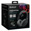 Defender FreeMotion B480 63480 auriculares inalámbricos supraaurales, Bluetooth 5.3, USB-C, AUX, microSD, hasta 14 h, 20-20000 Hz, negros