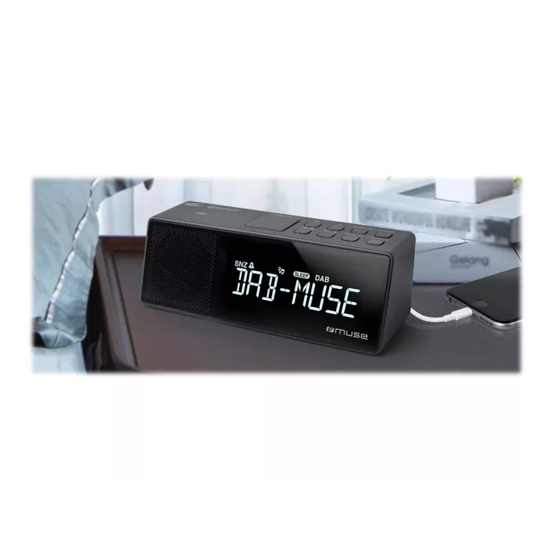 Muse M-172 DBT Radio portátil DAB+/FM RDS, Negro