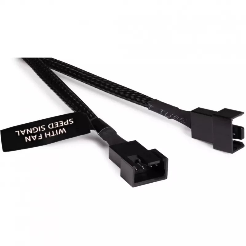 Extensión de cable Alphacool 18673 plástico negro 150 mm