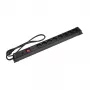 Regleta con protección contra sobretensiones Hawk HWPS801BK 1,5 m cable de alimentación, modelo HWPS801BK