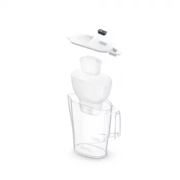 Jarra Brita Aluna 2,4 l + 2 cartuchos Maxtra blanca
