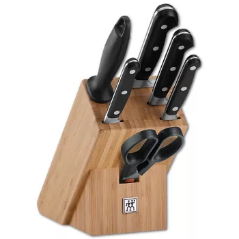 ZWILLING 35621-004-0 juego de cuchillos de cocina 7 piezas maletín de cubertería