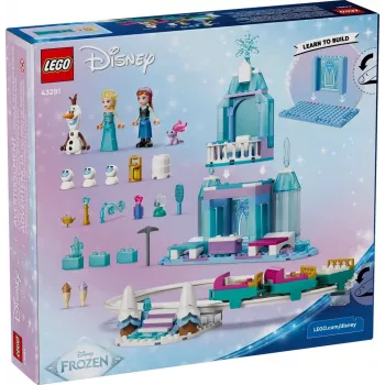 LEGO DISNEY 43281 El castillo de hielo de Elsa y aventura en trineo