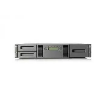 Hewlett Packard Enterprise HPE StorageWorks MSL2024 – biblioteca de cintas – LTO Ultrium – número máximo de unidades: 2 – Rack – montaje en rack – 2U – lector de códigos de barras – para ProLiant DL120