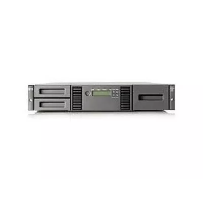 Hewlett Packard Enterprise HPE StorageWorks MSL2024 – biblioteca de cintas – LTO Ultrium – número máximo de unidades: 2 – Rack – montaje en rack – 2U – lector de códigos de barras – para ProLiant DL120