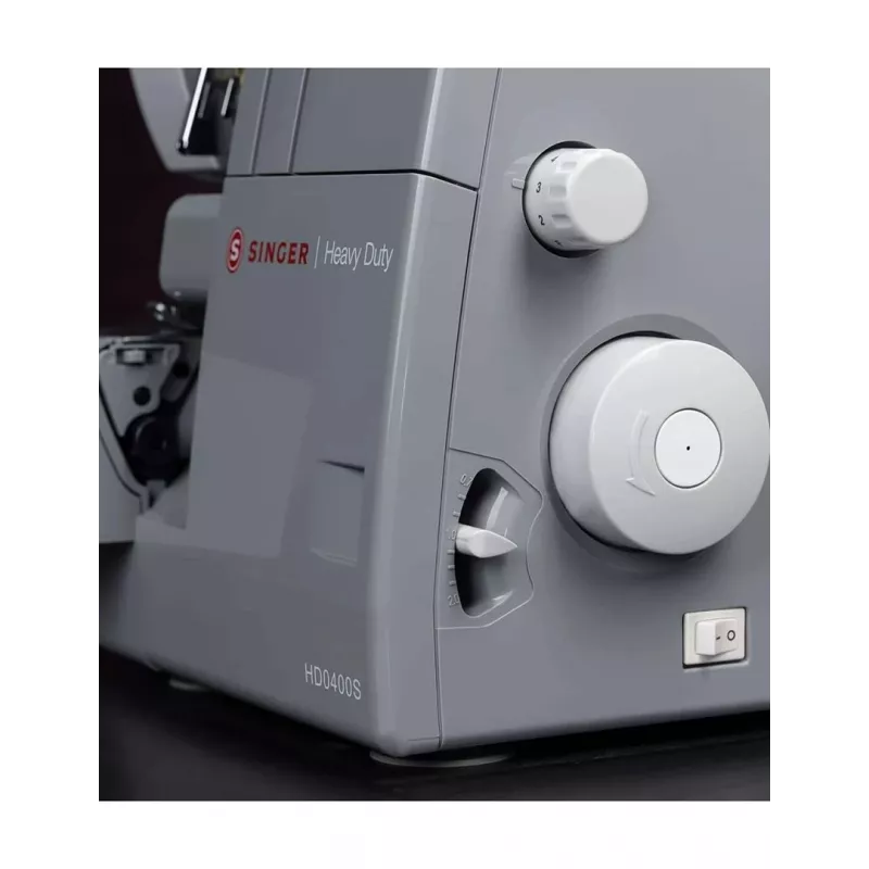 Máquina de coser SINGER HD0405 eléctrica plata Heavy-Duty