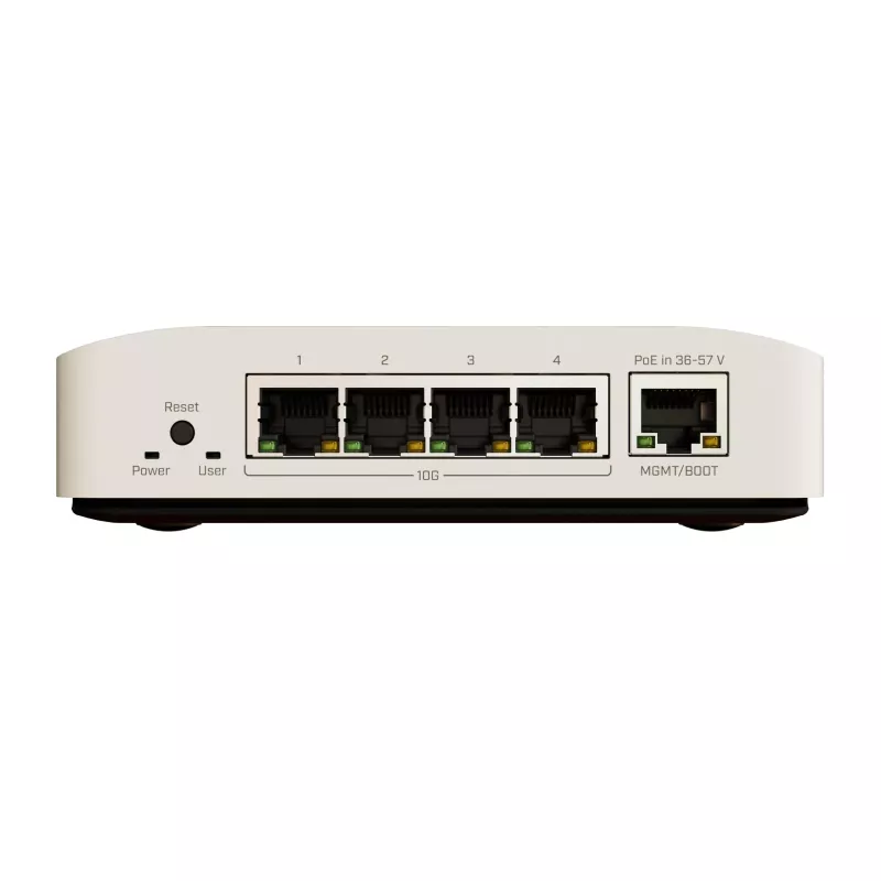 Switch de red Mikrotik CRS304-4XG-IN 10G Ethernet Power over Ethernet blanco