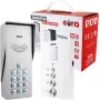 Portero automático con cable Eura ADP-38A3 ENTRA blanco – conexión de 2 hilos