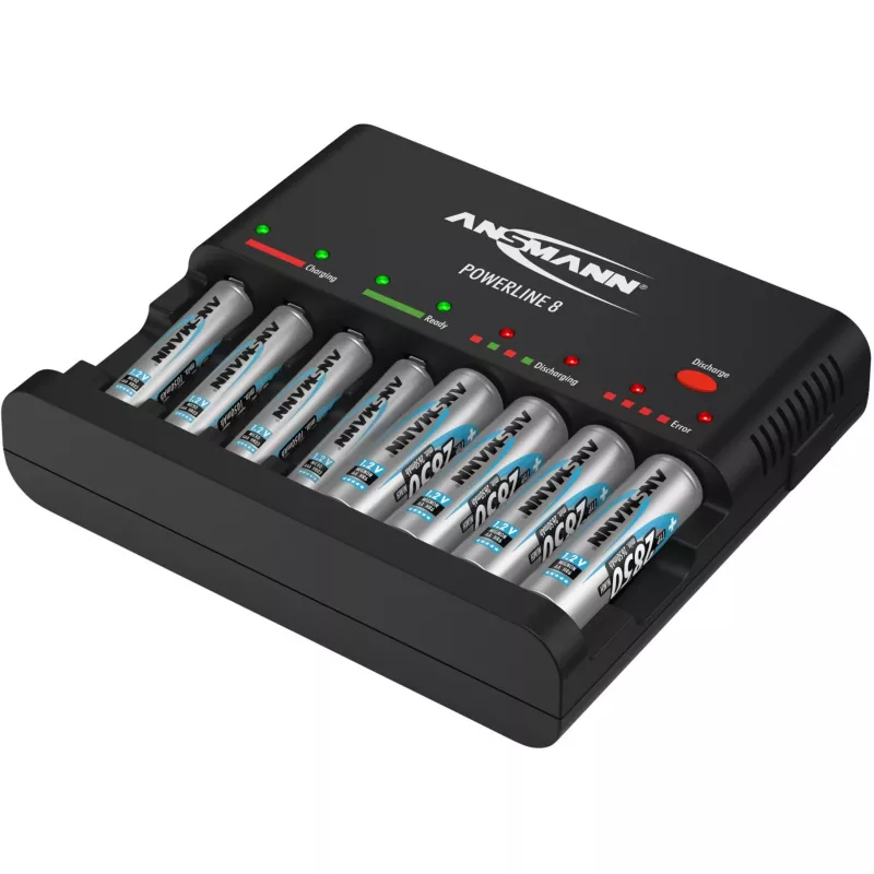 Cargador de batería Ansmann Powerline 8