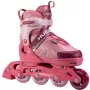 Patines en línea HUDORA Mia 2.0 talla ajustable 37–40, rosa