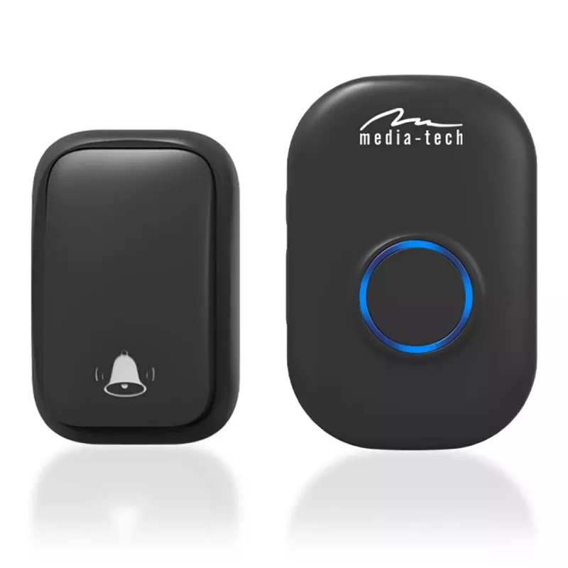 Timbre de puerta Media-Tech MT5701 negro