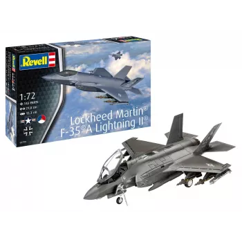 Maqueta de plástico Lockheed Martin F-35A Light 1/72