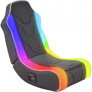 Sillón gaming de suelo X Rocker Chimera 2.0 RGB Audio Floor Rocker con iluminación RGB