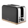 Tostadora Concept Elwood TE2016, 2 rebanadas, negra