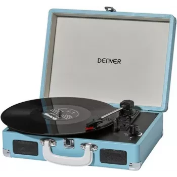 Inter Sales DENVER VPL-120 - Tocadiscos 1 vatio - Azul