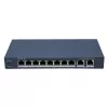 Hikvision DS-3E1310HP-EI(B) Switch de red Fast Ethernet (10/100) gestionado Power over Ethernet (PoE) Gris
