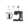 Robot de cocina SEVERIN KM 3899 — 1200 W, bol de acero inoxidable de 5,3 l, negro
