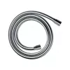 Manguera de ducha flexible hansgrohe ISIFLEX B 125 cm 28272000, reforzada con metal, para alcachofas de mano