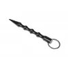 Bolígrafo táctico GUARD YC-008-BL — bolígrafo compacto de duraluminio con rompecristales, 150 mm, 50 g, negro