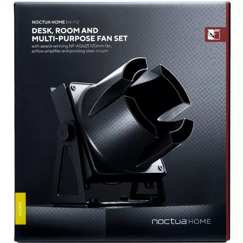 Ventilador Noctua NV-FS1 12 cm 2000 RPM negro
