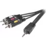 Speaka Professional SP-7869876 accesorio de conexión negro