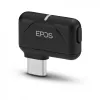 Auriculares EPOS ADAPT 660 USB-C — supraaurales, con cable e inalámbricos (Bluetooth), 25 m de alcance, 231 g, negro