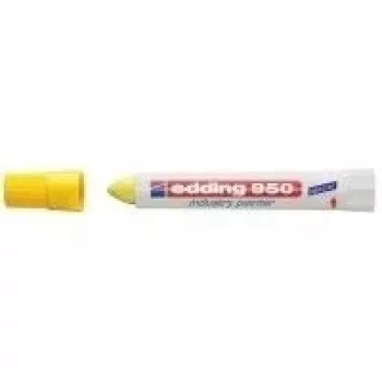 Rotulador permanente Edding 950 punta bala amarillo 1 ud.