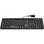 Teclado USB GETT GCQ CleanType Easy Basic — 105 teclas, resistente al agua, antimicrobiano
