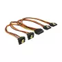 Cable de alimentación interno DeLOCK 60151 0,3 m 4 x SATA 15 polos