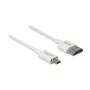 Cable HDMI DeLOCK 85147 0,25 m Type-A a Type-D blanco