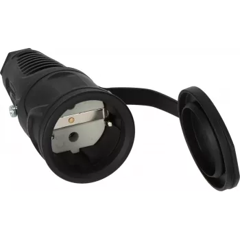 Conector macho tipo F Brennenstuhl 1082050020 negro 230V 16A