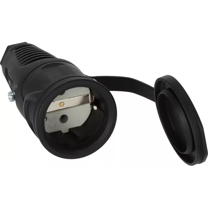 Conector macho tipo F Brennenstuhl 1082050020 negro 230V 16A