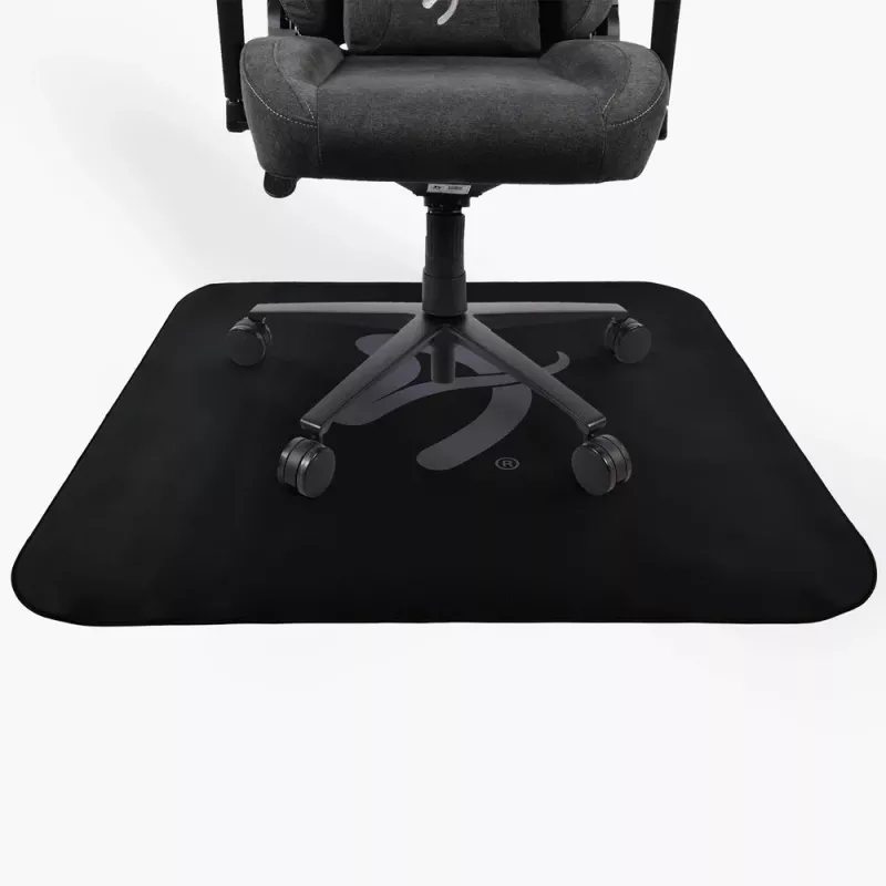 Alfombrilla para silla Arozzi AZ-ZONA-QTRO-BKGY Microfibra 1160 mm Negro/Gris