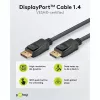 Cable DisplayPort Goobay 74779 3 m negro G-Sync FreeSync