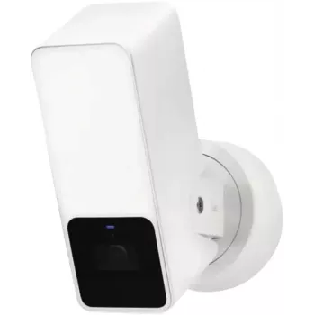 Cámara IP exterior Eve Systems GmbH Eve Outdoor Cam con sensor de movimiento, blanca