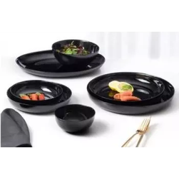 Plato de sopa Ritzenhoff & Breker 4every day redondo cristal negro