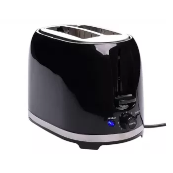 Tostadora LAFE TSB003B 2 rebanadas 850 W, tostado ajustable, bandeja recogemigas extraíble