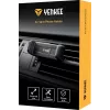 Soporte para móvil de coche YENKEE YSM 201BK — soporte para rejilla de ventilación, ángulo ajustable, negro, apto para teléfonos de hasta 6,5 pulgadas, 50–85 mm