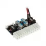 Fuente de alimentación Akasa AK-PE080-03 Interior 80 W Negra, Azul, Roja, Blanca, Amarilla