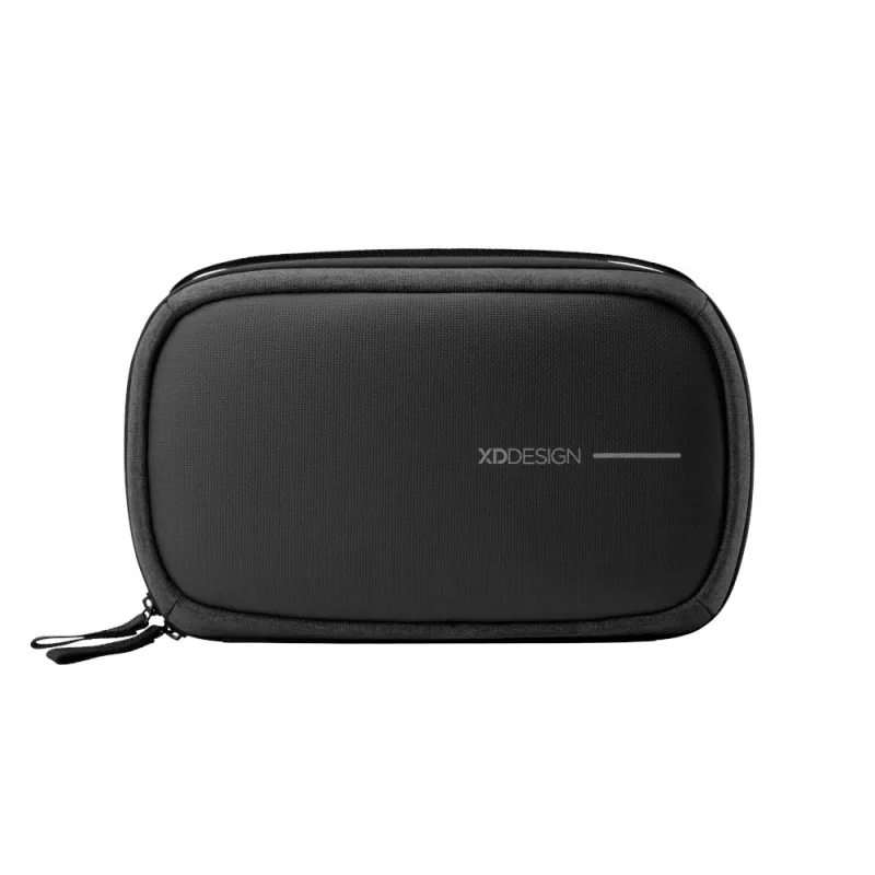 Neceser XDDESIGN First-Class All-in-One Travel Organiser P706.3401, negro, cremallera, bolsa deluxe