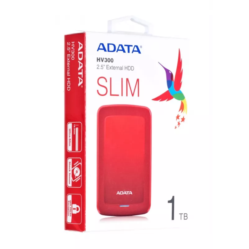 ADATA HV300 disco duro externo 1 TB 2,5
