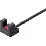 Barrera fotoeléctrica de horquilla Panasonic PM-L25-P, 5–24 V DC, conmutación por luz/oscuridad