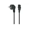 Gembird PC-186 cable de alimentación Negro 1,8 m CEE7/4 conector hembra C14